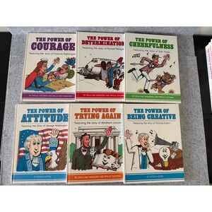 Set of 6 - The Power Of series - Courage, Attitude, Trying Again, Being Creative